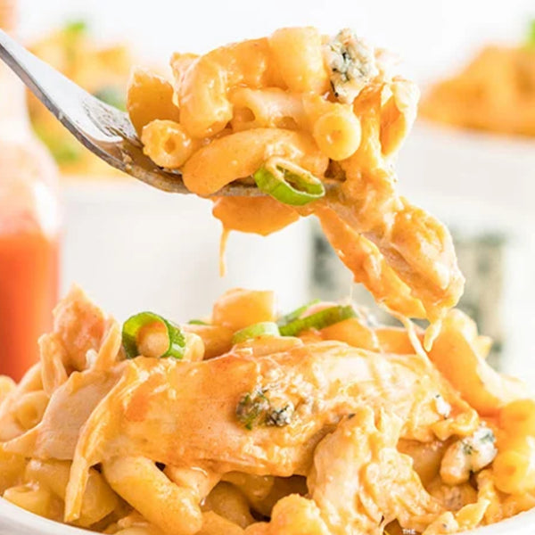 P.) Buffalo Chicken Mac & Cheese