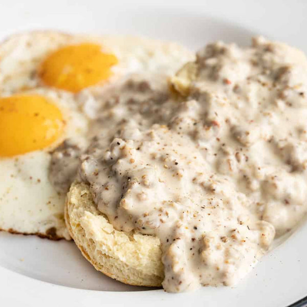 A.) Biscuits & Gravy